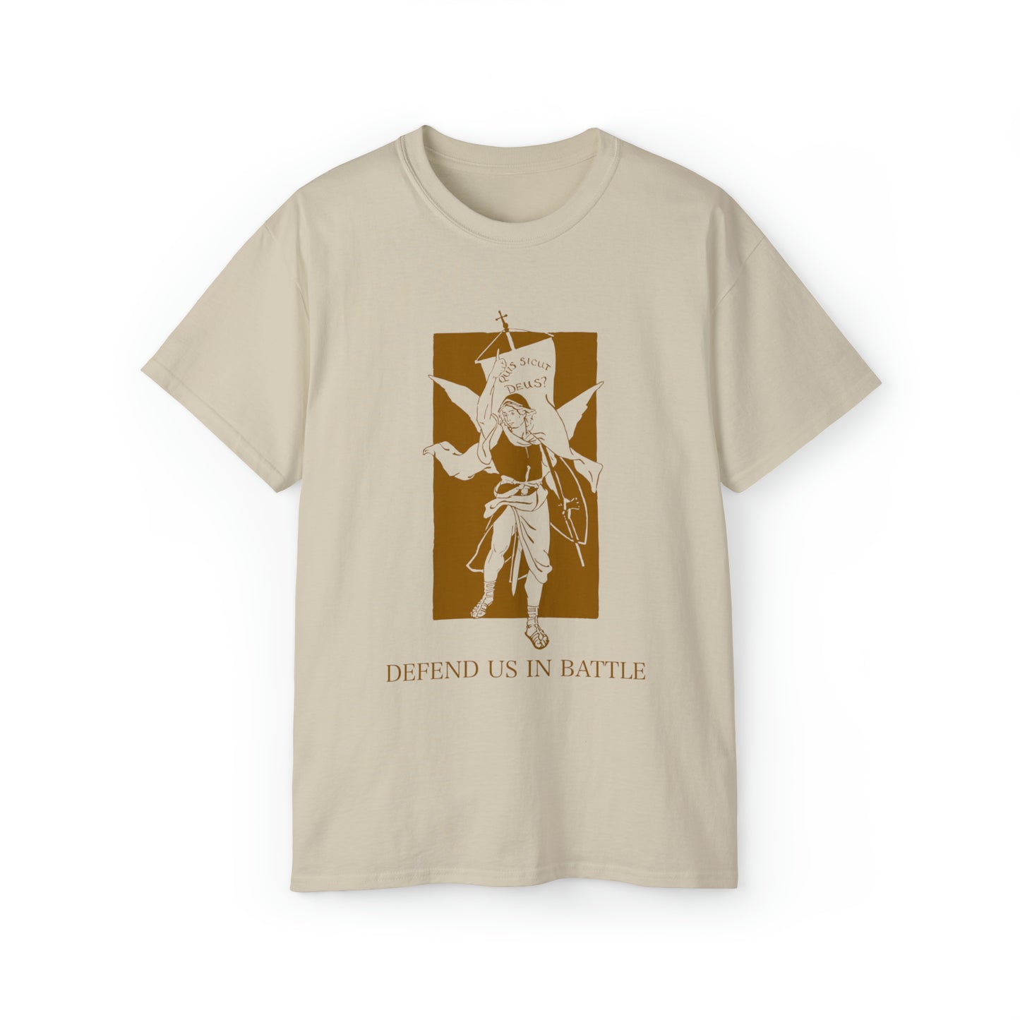 Saint Michael Defend Us In Battle T-Shirt