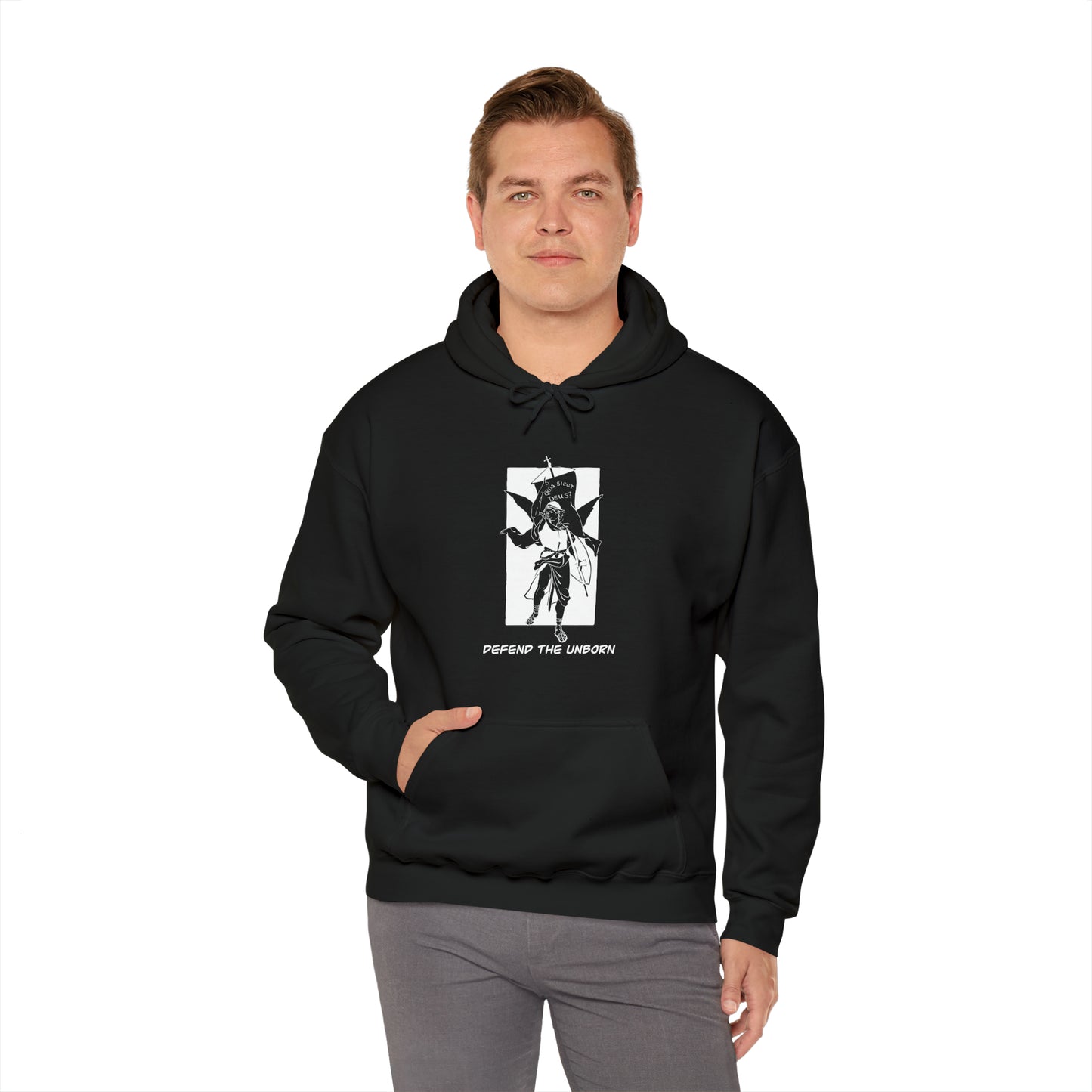 Saint Michael Pro-Life Hoodie