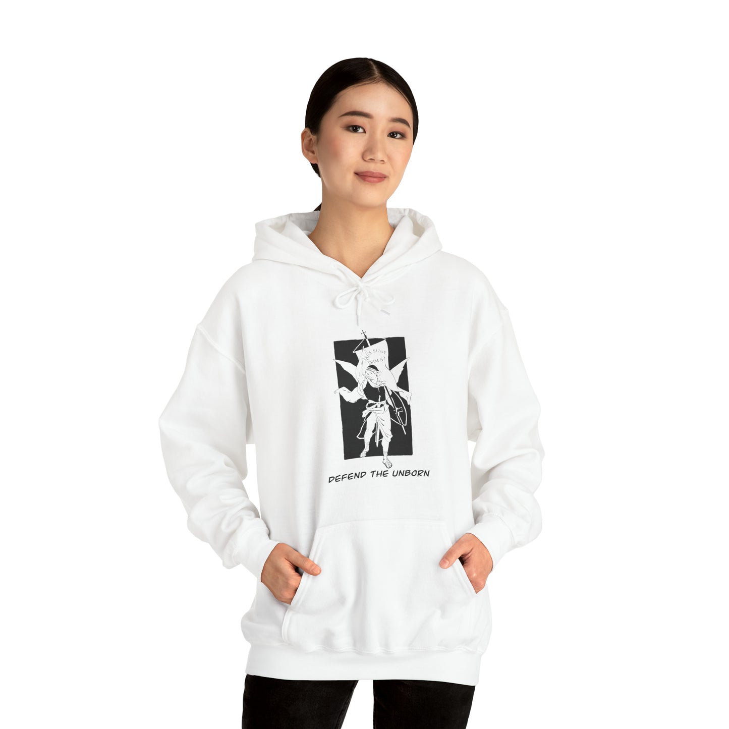 Saint Michael Pro-Life Hoodie