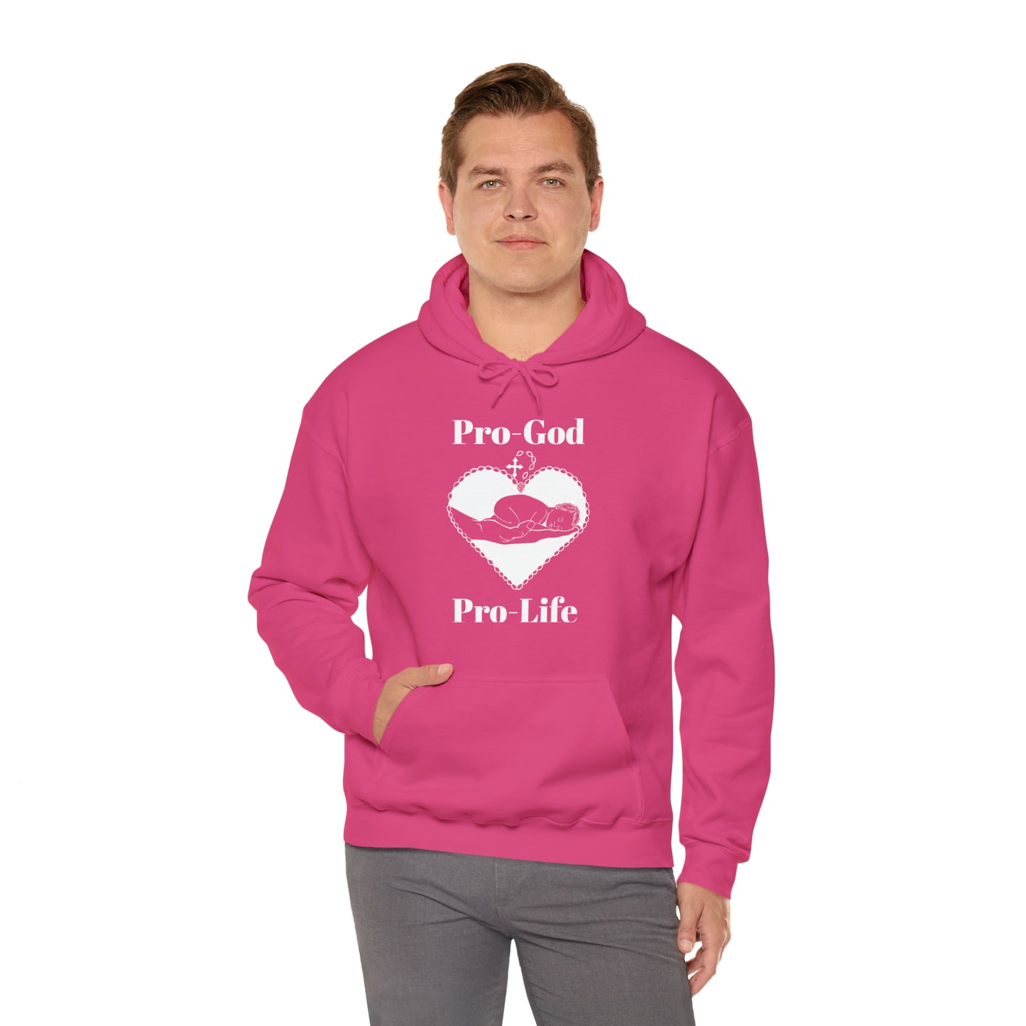 Pro-God, Pro-Life Hoodie